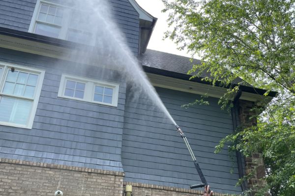 Soft Washing 6 Eco-friendly soft wash treatment for painted siding in Huntersville