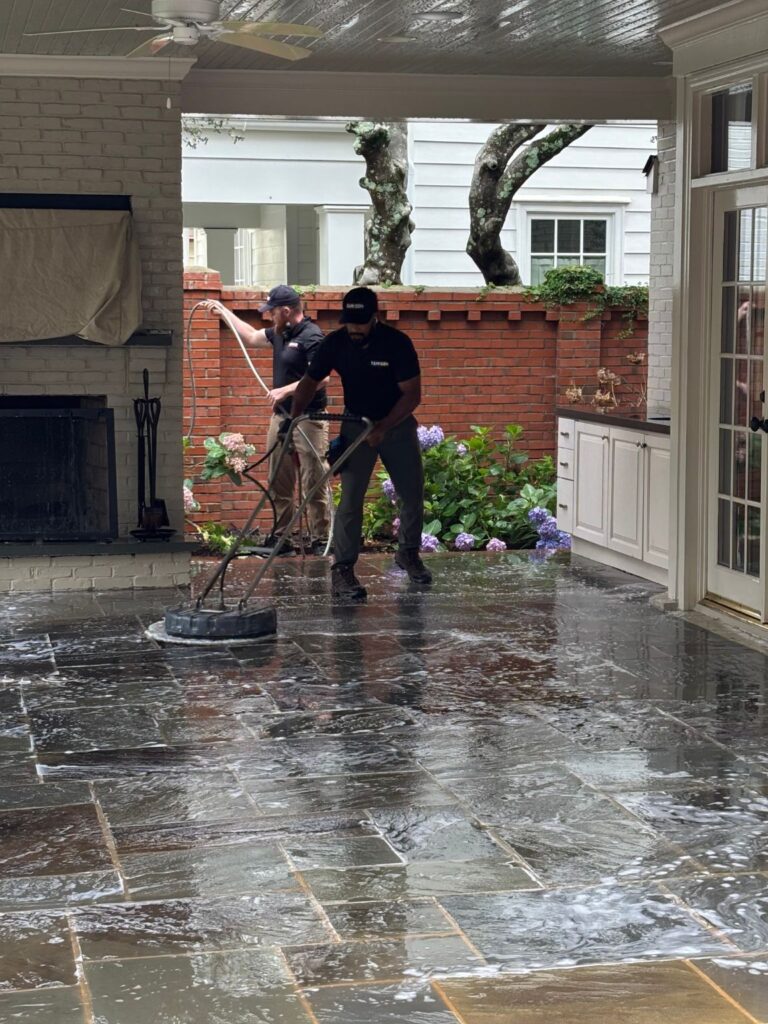 Residential Pressure Washing in Harrisburg NC 10 Harrisburg house washing service