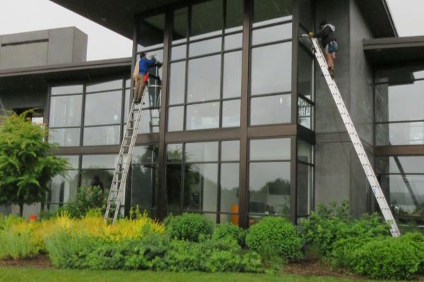 Commercial Window Cleaning in Paw Creek NC 5 High rise window cleaning Paw Creek NC