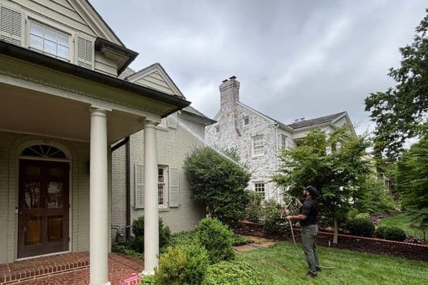 Soft Washing 11 Eco-friendly soft wash treatment for painted siding in Huntersville