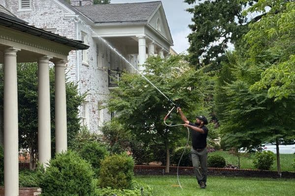 Soft Washing 9 Eco-friendly soft wash treatment for painted siding in Huntersville